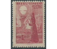 A057  SEMANA DA ASA - BARTOLOMEU DE GUSMÃO O PADRE VOADOR 1944 NOVO 2099